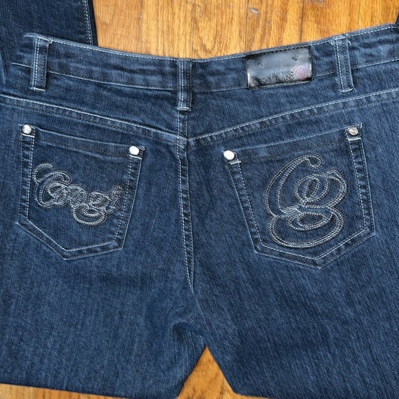 Coogi Authentic Sexy Denim embellished Jeans Size 12 - Picture 12 of 12